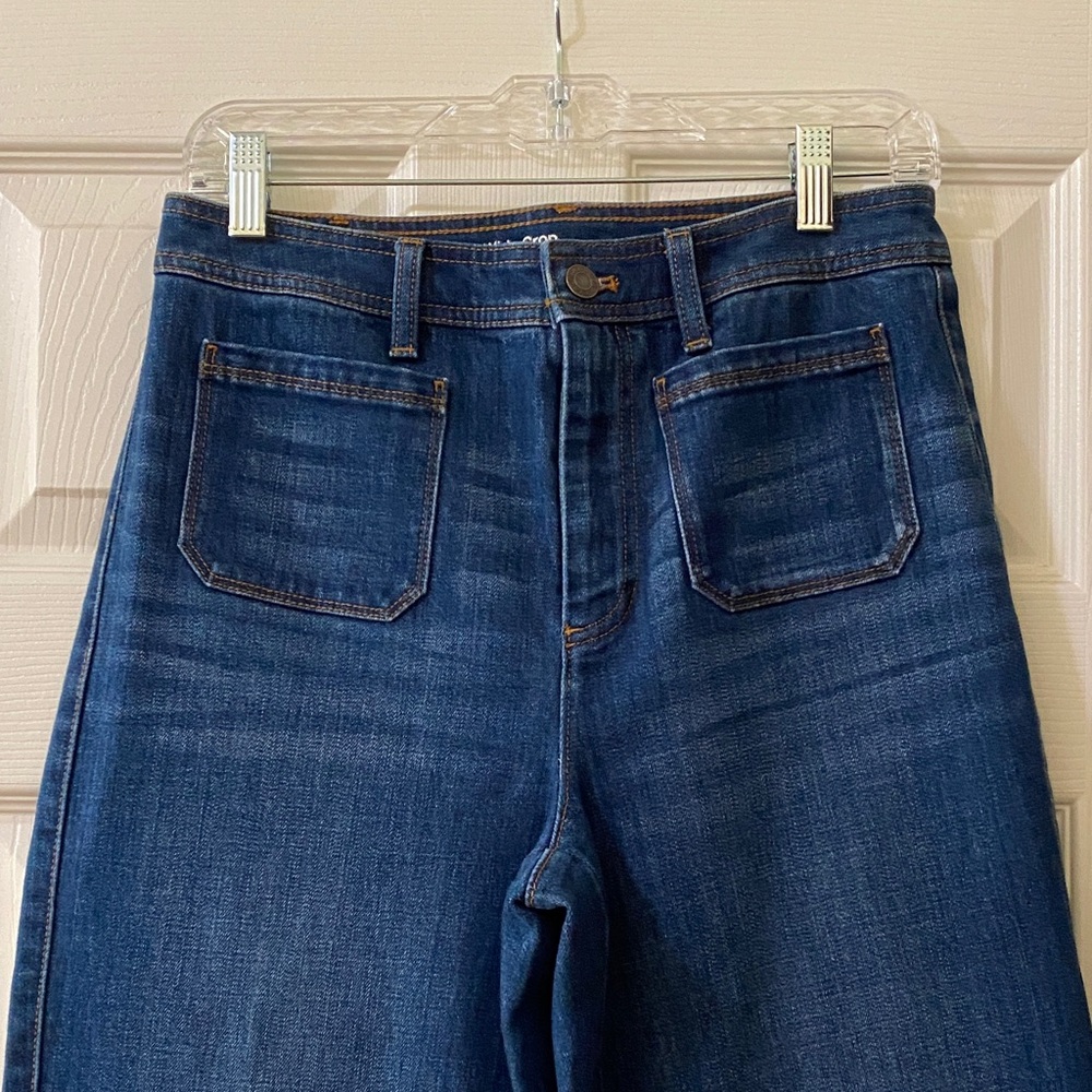 Talbots Dark Blue Flare Jeans